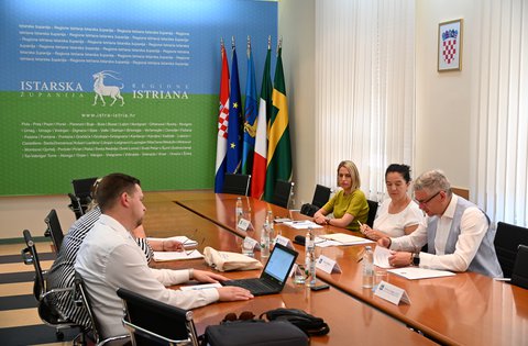 Istarski župan Boris Miletić održao radni sastanak na temu budućnosti zgrade bivše škole u Gradinju