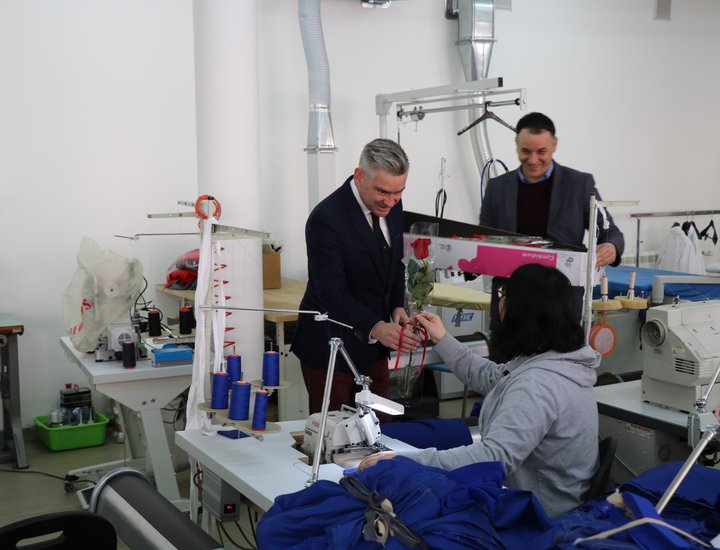 Giornata internazionale della donna: il presidente Miletić ha visitato la Tekop Nova