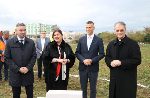 A Pola posata la prima pietra del futuro Istituto per l'assistenza palliativa del beato Miroslav Bulešić