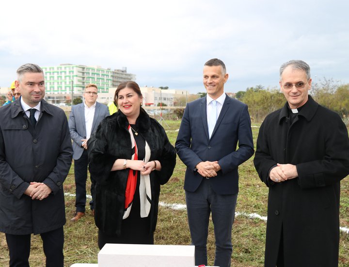 A Pola posata la prima pietra del futuro Istituto per l'assistenza palliativa del beato Miroslav Bulešić