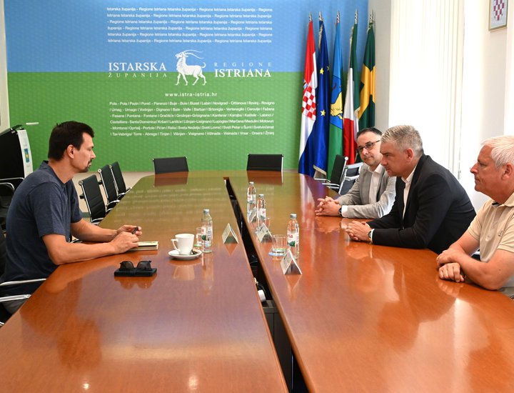 Zaštita prirode ostaje prioritet: župan Miletić održao prvi radni sastanak s novim ravnateljem Nature Histrice Sandrom Dujmovićem