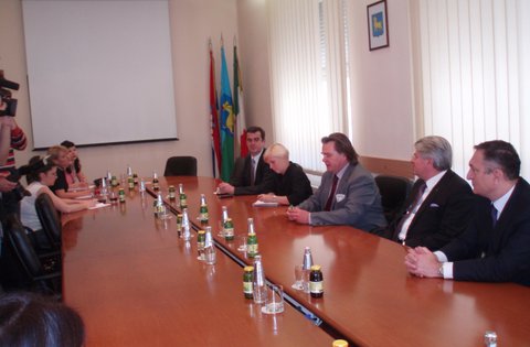Pula: Župan Jakovčić primio  njemačkog veleposlanika Fischera i počasnog konzula Ježića