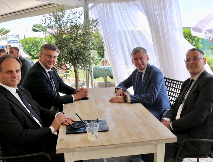 Župan Miletić i predsjednik Vlade Plenković razgovarali o ključnim temama za Istru