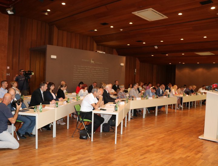 Si è tenuta la seduta costitutiva dell'Assemblea della Regione Istriana