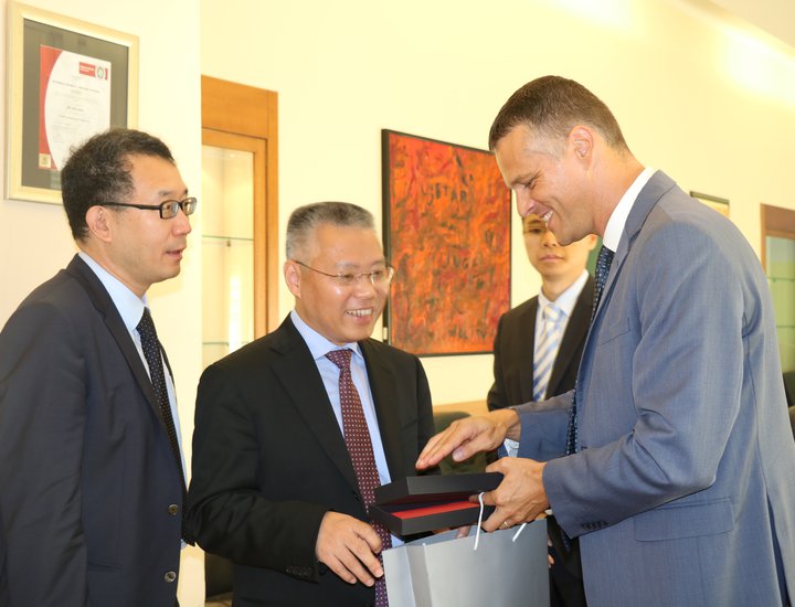I Cinesi desiderano rafforzare la collaborazione con l'Istria