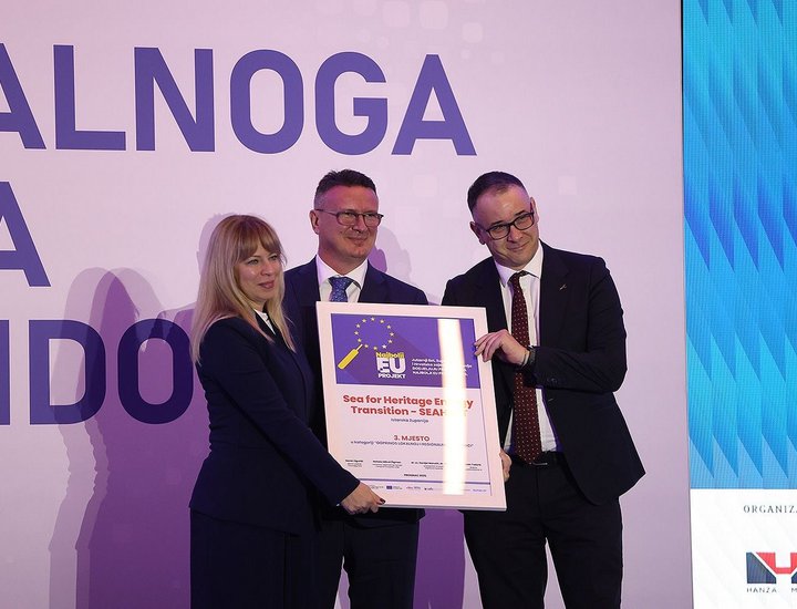 Projekt SEAHEaT među najboljim EU projektima u Hrvatskoj: osvojeno 3. mjesto za doprinos lokalnoj i regionalnoj zajednici