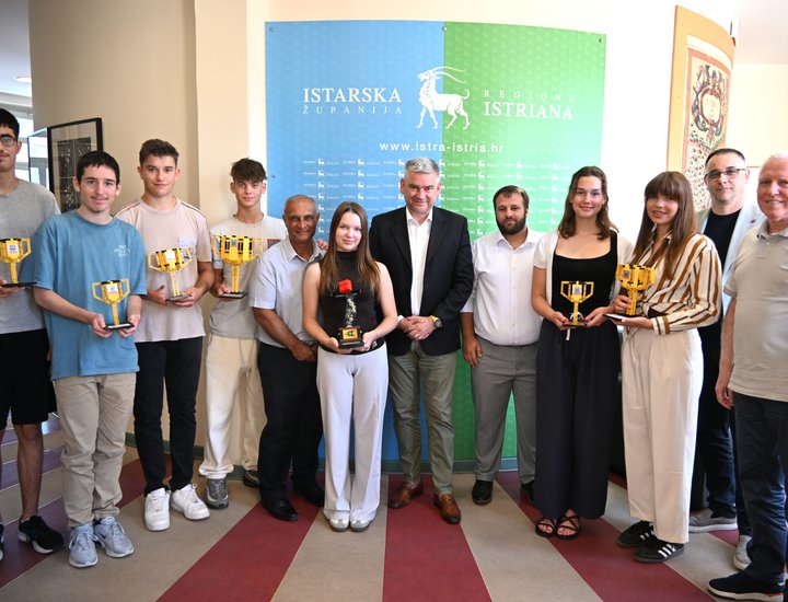 Župan Miletić primio članove Udruge Bit Kids 101 nakon uspjeha na Svjetskom prvenstvu FIRST LEGO League u SAD-u