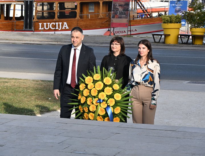 I rappresentanti della Regione Istriana alla celebrazione della Giornata della memoria della Città di Pola
