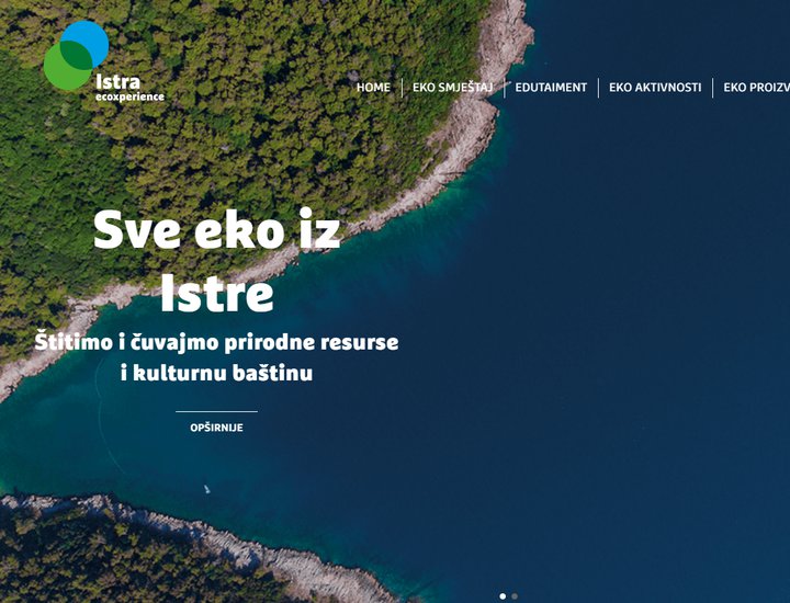 L'opuscolo Istra ecoxperience – tutto l'ecologico dell'Istria da ora anche sotto forma di sito web