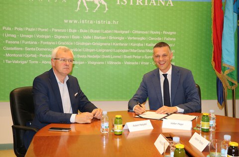 La Regione Istriana ha firmato una Lettera d'intenti con la Dieta ciacava