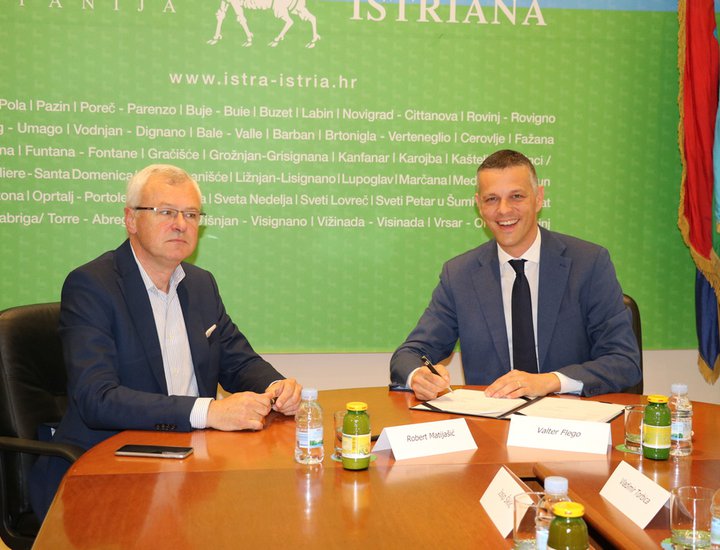 La Regione Istriana ha firmato una Lettera d'intenti con la Dieta ciacava