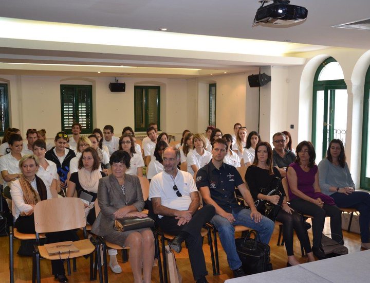 Gli studenti della Svizzera in visita alla Regione Istriana