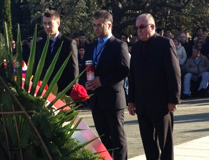 In occasione della Giornata del ricordo del sacrificio di Vukovar nel 1991: La delegazione della Regione Istriana nella Processione del ricordo
