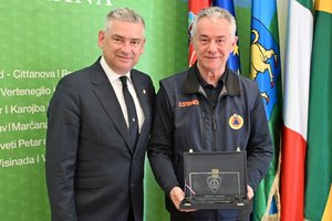 Župan Boris Miletić primio voditelja Službe civilne zaštite Istarske županije