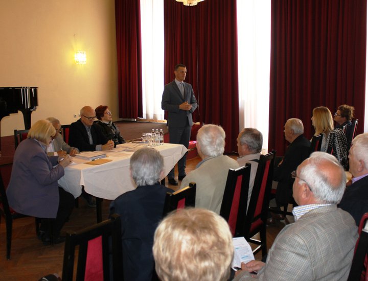 Il Presidente Flego all'Assemblea ordinaria dell'Associazione pensionati della Regione Istriana