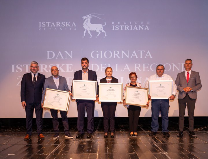 In occasione della Giornata della Regione Istriana conferiti i riconoscimenti a personalità e realtà di spicco