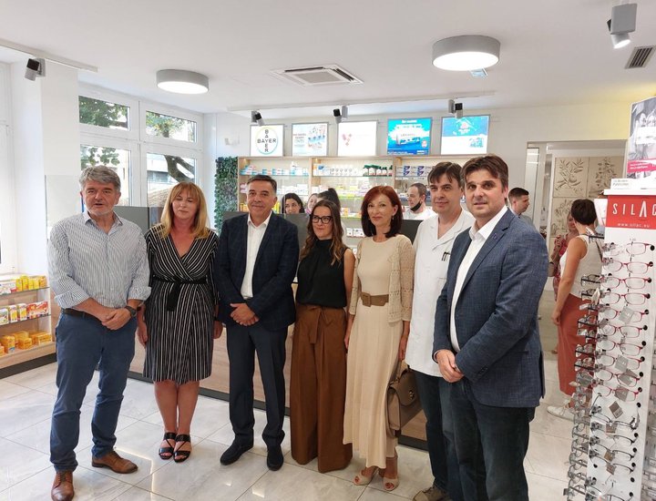 Aperta solennemente la farmacia ristrutturata della succursale albonese delle Case della salute dell'Istria