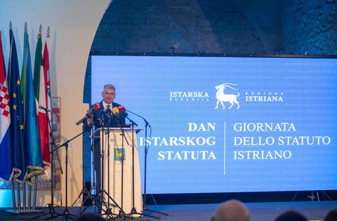 Župan Miletić: Vrijednosti Istarskog statuta su univerzalne i dan danas vrijede