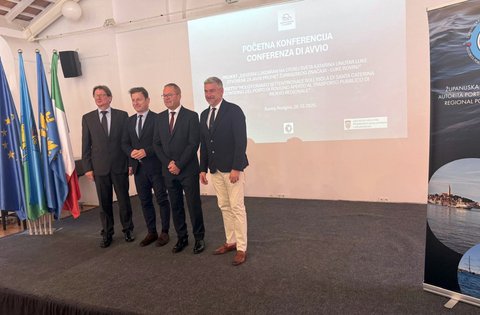 U Rovinju održana početna konferencija EU projekta „Sjeverni lukobran na otoku Sveta Katarina unutar luke otvorene za javni promet županijskog značaja - luke Rovinj“