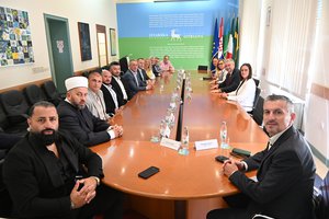Il presidente Boris Miletić ha ricevuto i partecipanti al 12° Incontro dei Bosgnacchi dell’Europa sud orientale