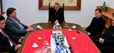 Poreč: Božićno primanje biskupa Ivana Milovana