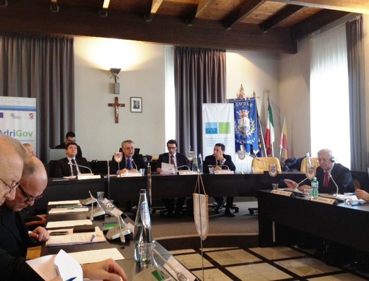 A Termoli si è tenuta l'Assemblea generale dell'Euroregione adriatica e la Tavola rotonda nell'ambito del progetto AdriGov