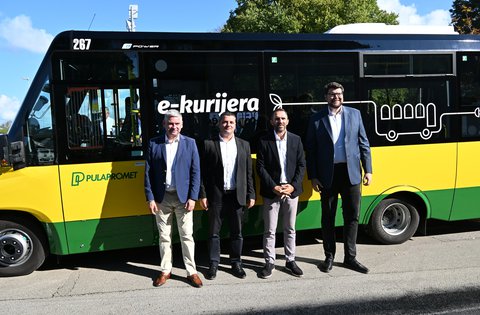 U Puli predstavljen prvi električni autobus
