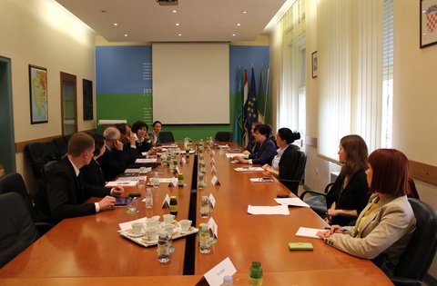 La delegazione della Regione Malopolska in visita alla Regione Istriana