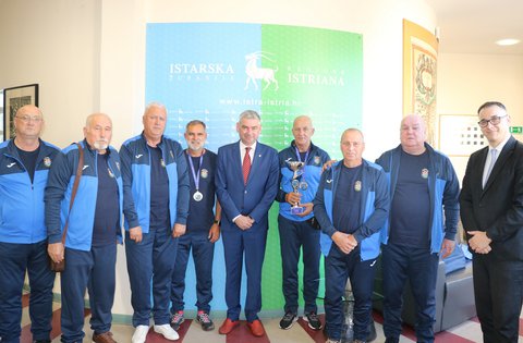 Il presidente Miletić ha ricevuto i rappresentanti degli Invalidi croati della Guerra patriottica della Regione Istriana