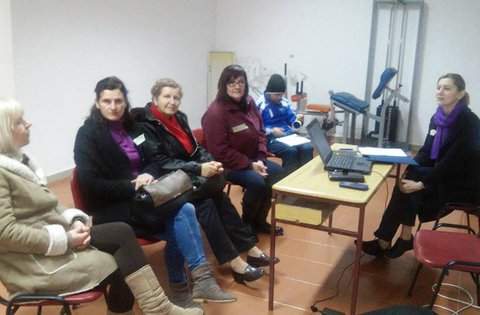 Edukacija volontera - Mobilni tim za skrb o starijim i nemoćnim osobama Dodir nade, Kršan