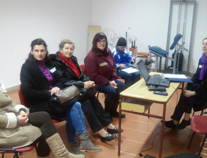 Edukacija volontera - Mobilni tim za skrb o starijim i nemoćnim osobama Dodir nade, Kršan