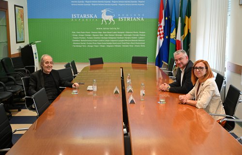 Župan Miletić primio Furija Radina u povodu završetka zastupničkog mandata
