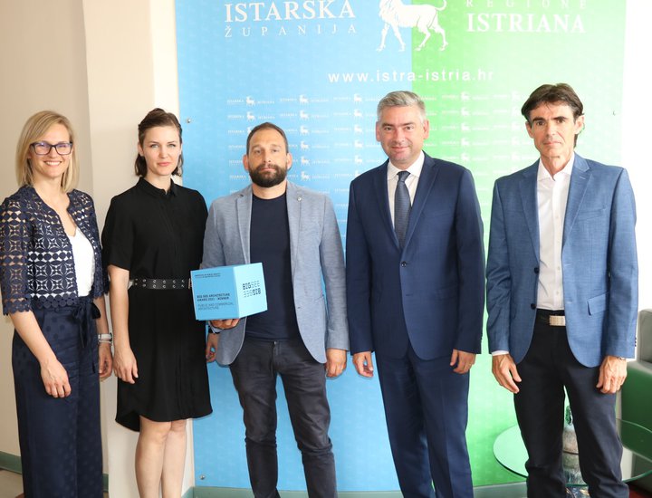 Il presidente Miletić ha organizzato un ricevimento per gli architetti premiati