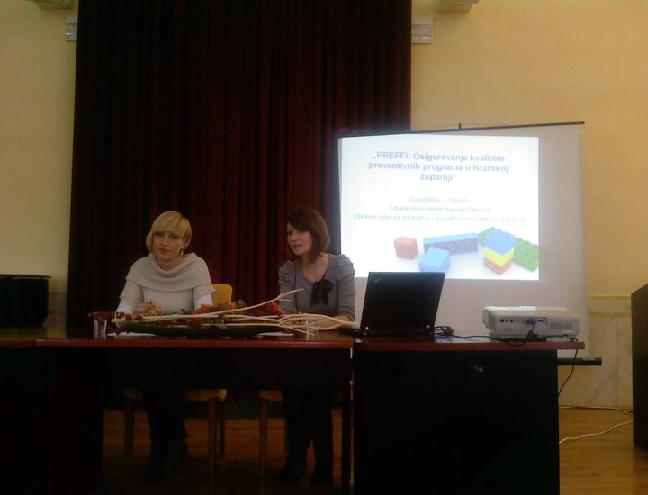 Osiguravanje kvalitete preventivnih programa u Istarskoj županiji
