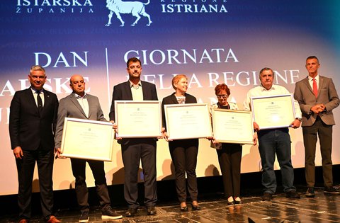 Povodom Dana Istarske županije dodijeljene zahvalnice istaknutim pojedincima