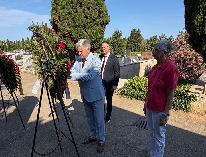 Župan Miletić: Antifašističke vrijednosti trajni su temelj suvremene Istre, Hrvatske i Europe