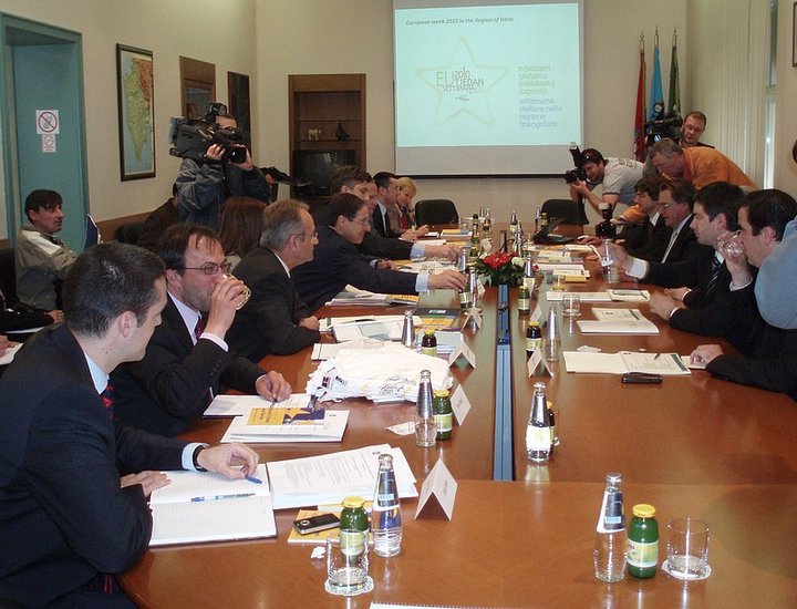 Pola: Delegazione del Ministero agli esteri e le integrazioni europee nella Regione Istriana