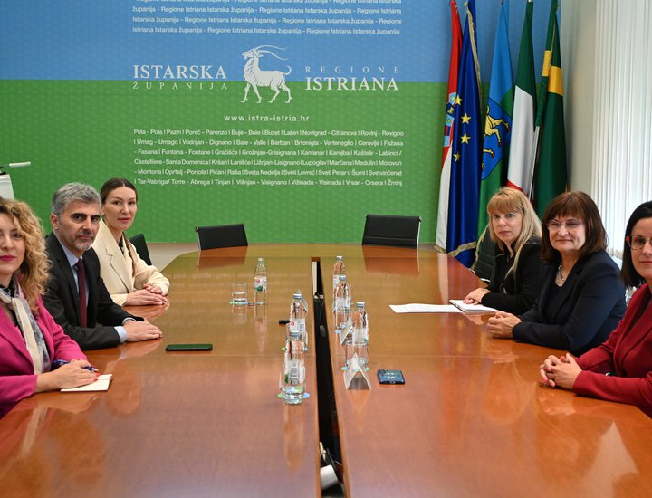 Delegazione del Montenegro in visita alla Regione Istriana