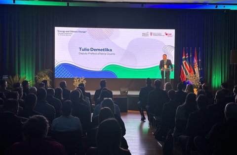 Alla conferenza finale del programma "Energia e cambiamenti climatici" la Regione Istriana ha presentato i progetti realizzati con successo