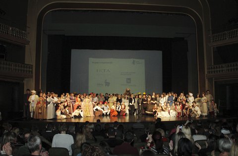 U prepunom  Istarskom narodnom kazalištu -Gradskom kazalištu Pula održana je Krunidba Istra Inspirita