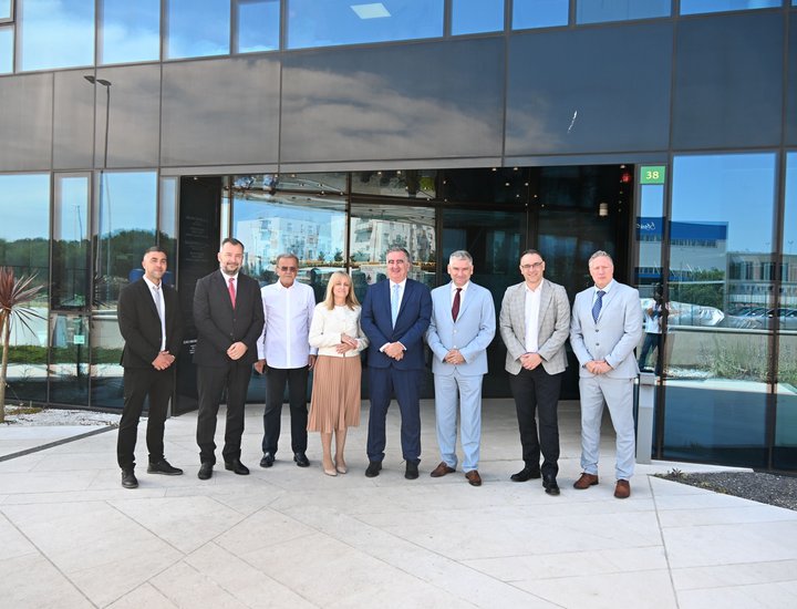 Istarski župan Miletić posjetio Uniline Grupu