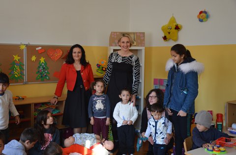 La Vicepresidente della Regione in visita alla scuola dell'infanzia "Vesela kuća"