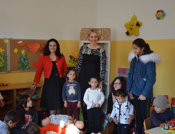 La Vicepresidente della Regione in visita alla scuola dell'infanzia "Vesela kuća"