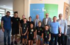 Istarski župan Boris Miletić primio mlade hrvače „Istarskog borca“  iz Pule
