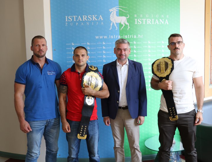 Il presidente Miletić ha ricevuto i combattenti del „Trojan“