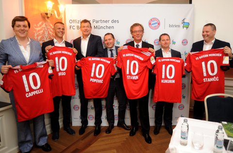 FC Bayern Mà¼nchen - partner strategico dell'Istria