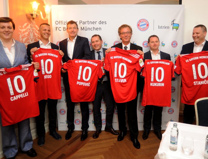 FC Bayern Mà¼nchen - partner strategico dell'Istria
