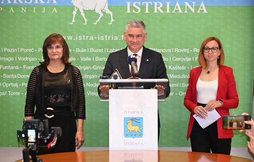 Župan Miletić: Nastavljamo raditi odgovorno i transparentno kako bi naša Istra bila još razvijenija, konkurentnija i ugodnija za život svim svojim građanima