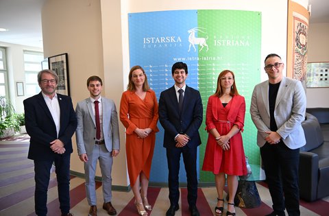 Zamjenica župana Jessica Acquavita održala prijem za delegaciju Vlade Katalonije