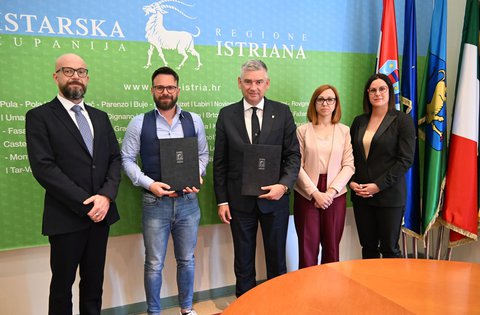 Istarska županija i Sveučilište Jurja Dobrile u Puli učvrstili suradnju kroz financijsku potporu i stručnu praksu u prevođenju